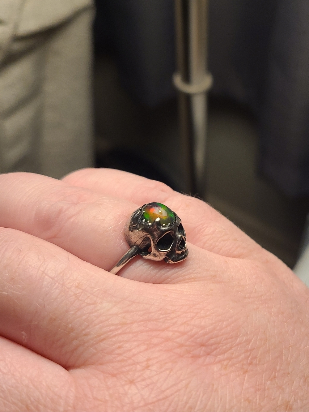 Arcana Obscura Animus Apertus Opal Ring - Picture 5 of 7